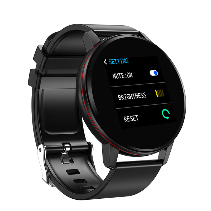 Ready Products Square to Round Full Screen Touch,1.2inch Sport Smart Watch IP67 in Store