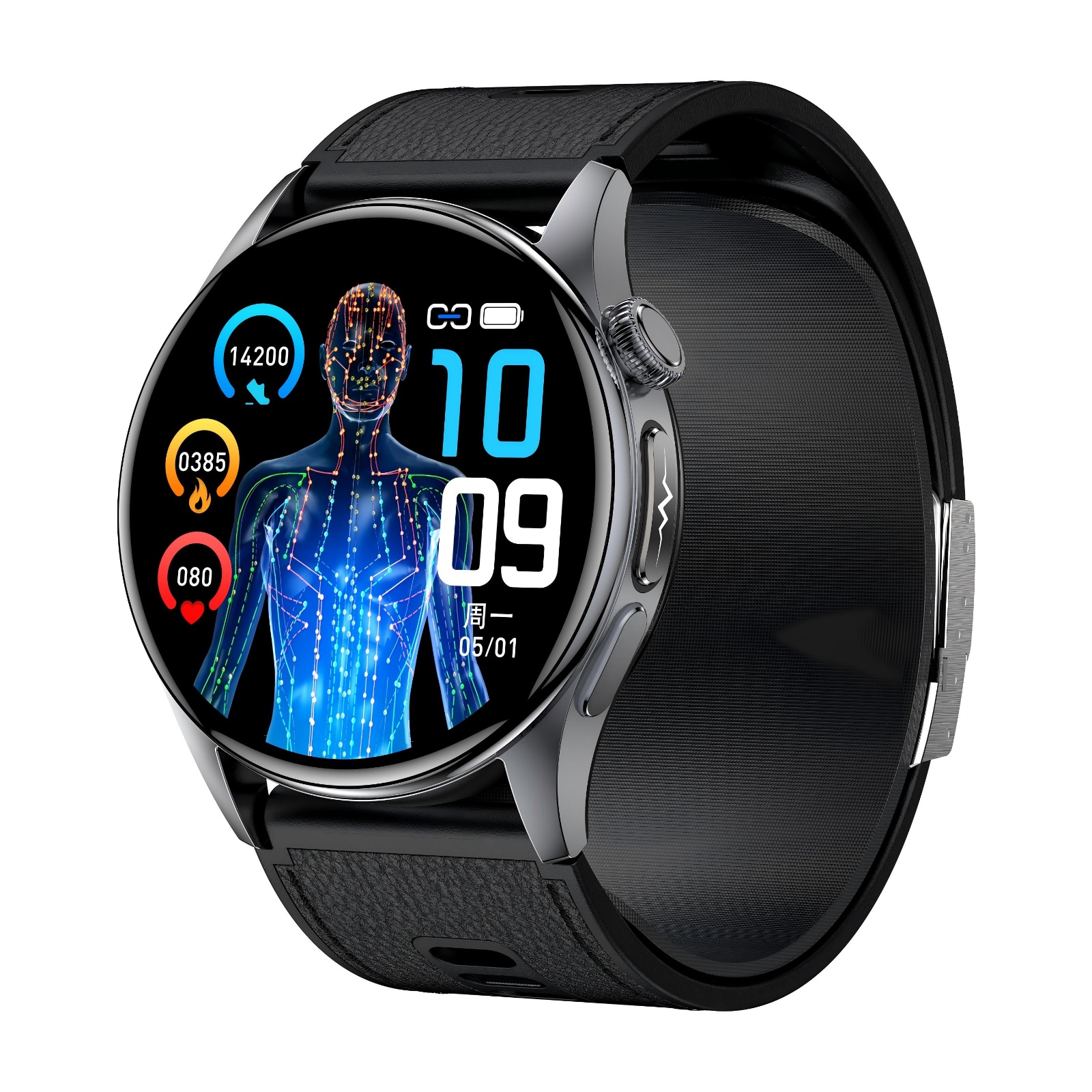 S200 Smart Health Watch: Japanese Murata Ceramic Pump, Medical-Grade ECG, AI Health Butler